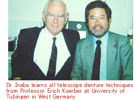 Advisor Shigeru Inaba, a pioneer in Riegel Telescope